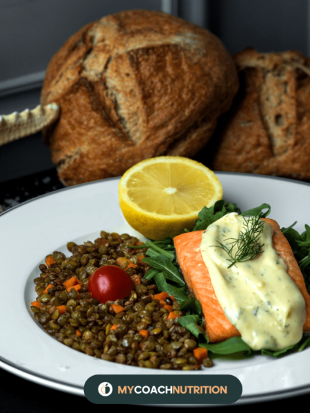 recette saumon lentille legumes