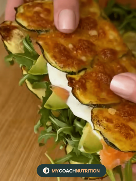 Wraps de Courgette Saumon et poulet