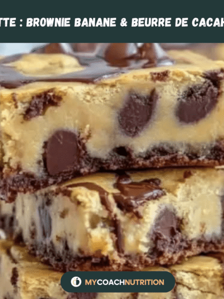 Brownie Banane & Beurre de Cacahuète