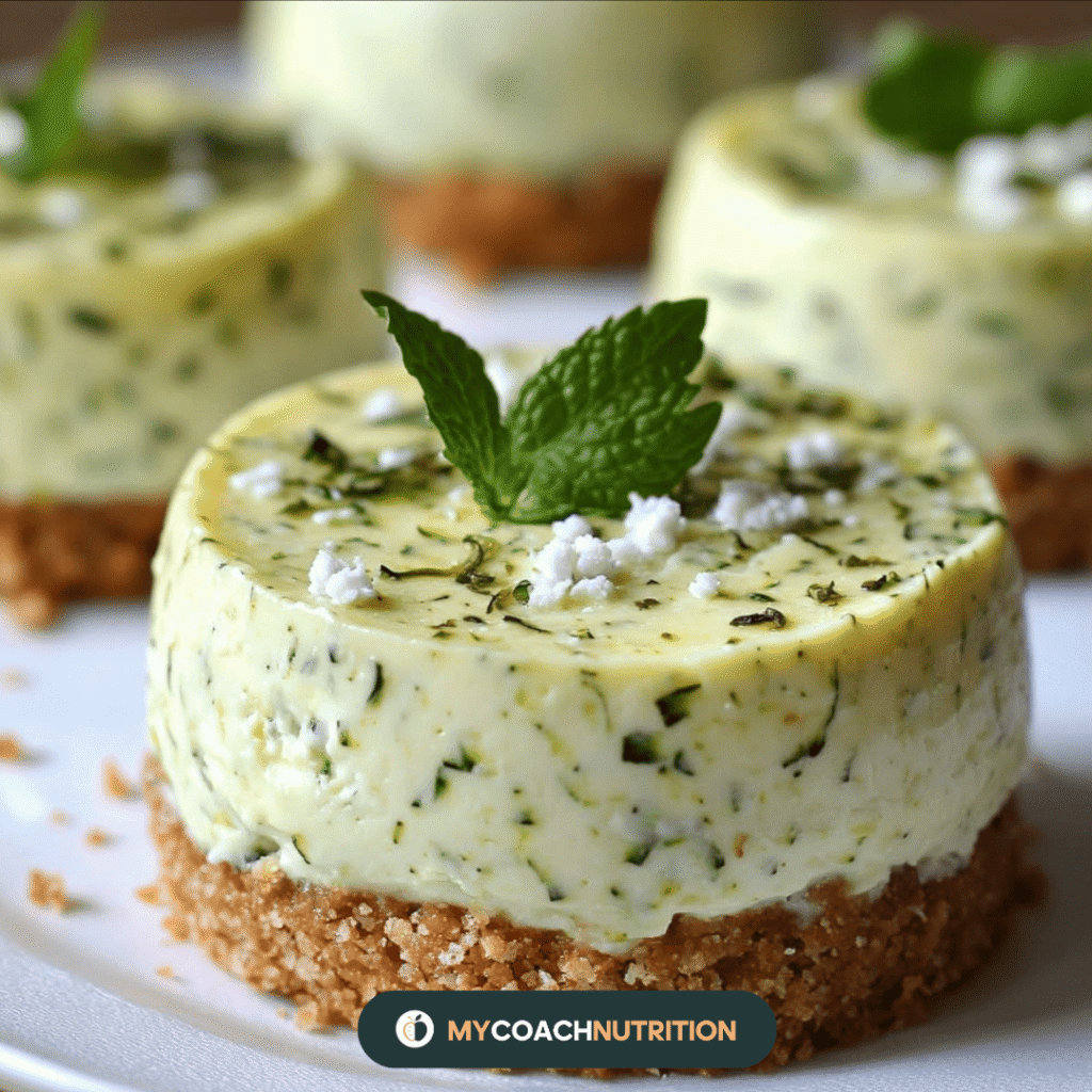 Cheesecake Salé Courgette & Menthe