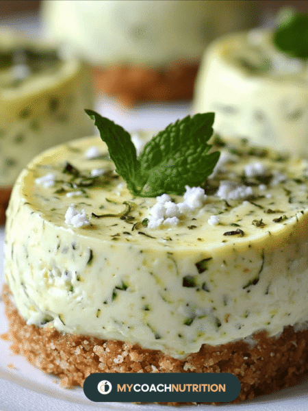 Cheesecake Salé Courgette & Menthe
