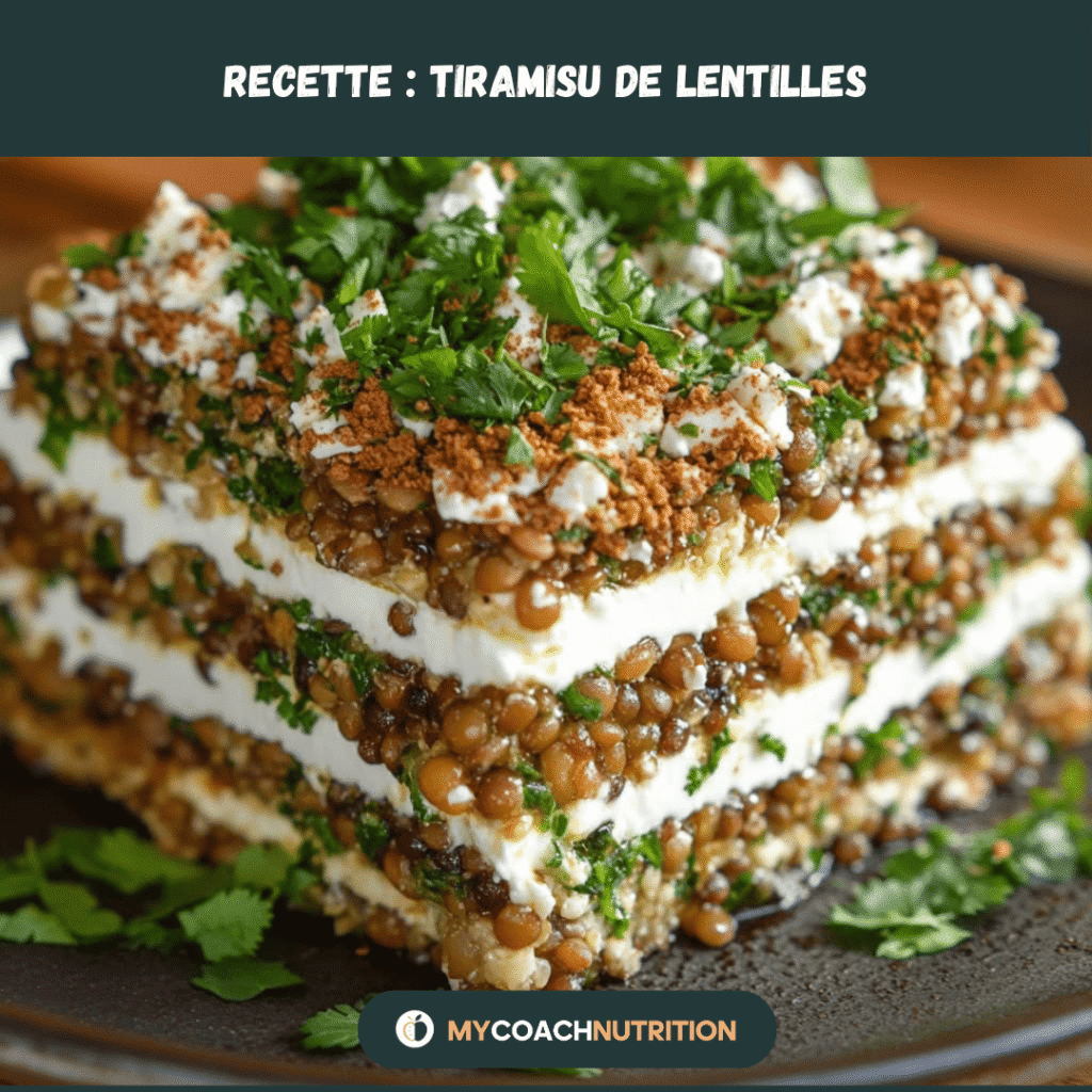 Tiramisu de Lentilles