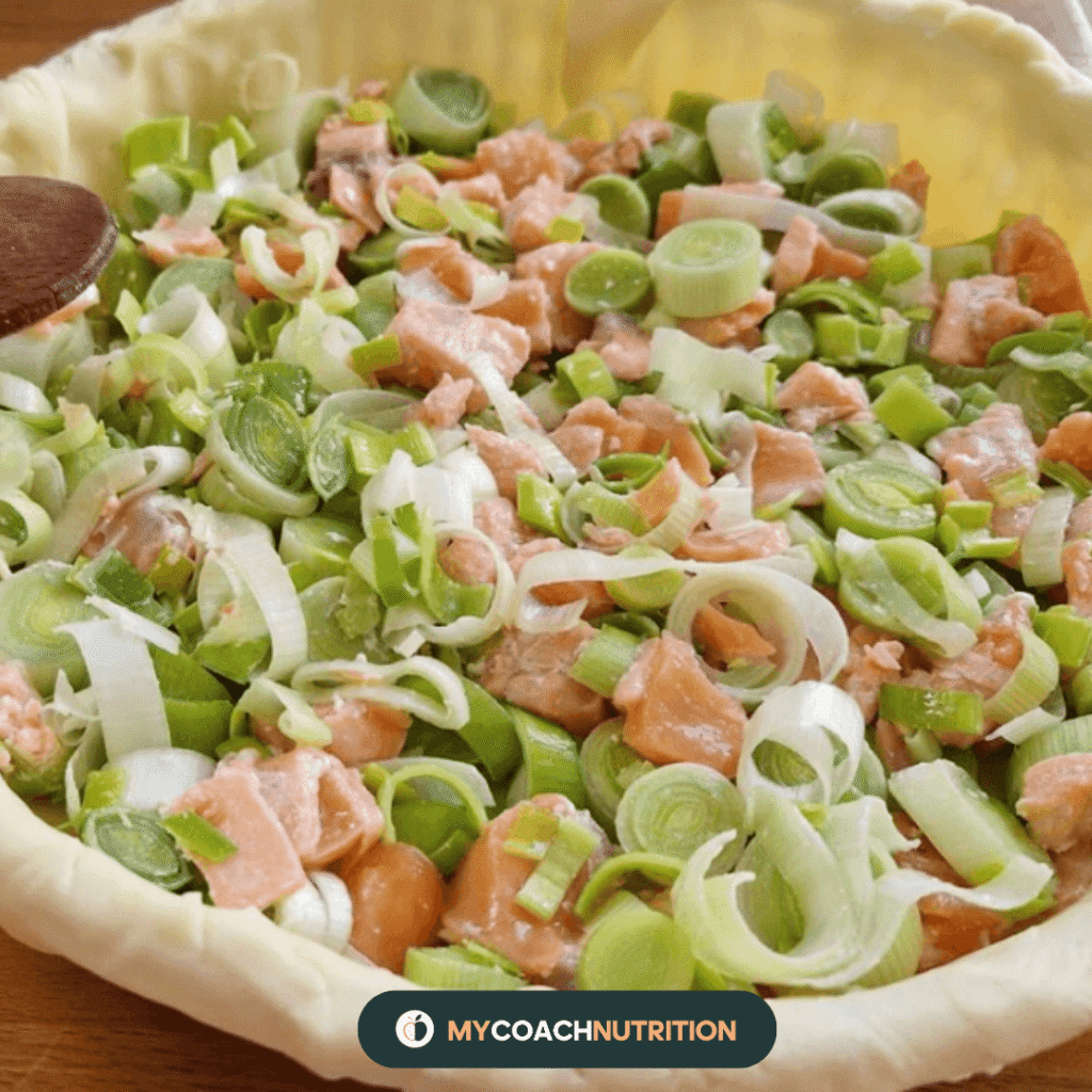 Quiche Saumon Frais & Poireaux