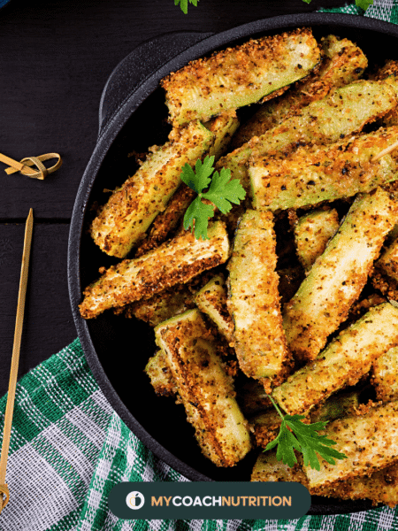 Frites de Courgette au Parmesan