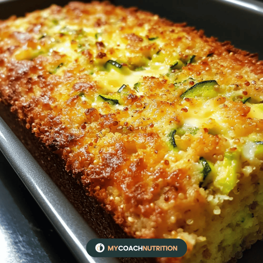 Cake au Quinoa, Courgettes & Fromage de Brebis