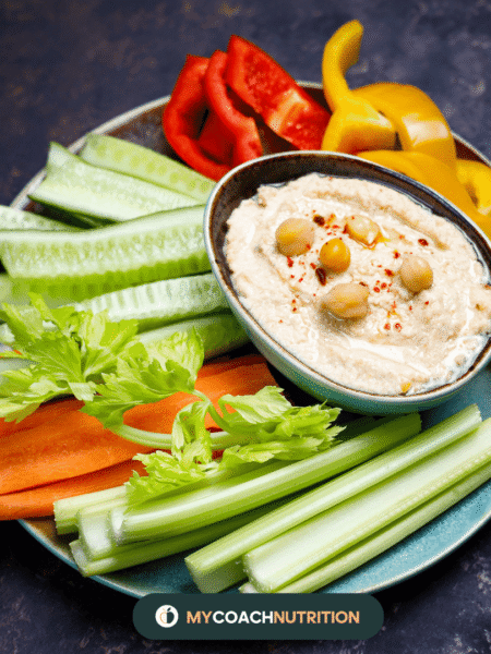 Légumes Croquants & Dip de Thon au Fromage Frais
