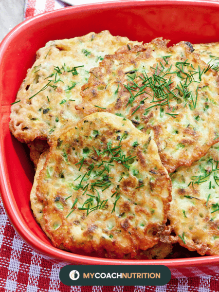 Galettes Courgette-Carotte au Parmesan & Skyr (8 galettes)