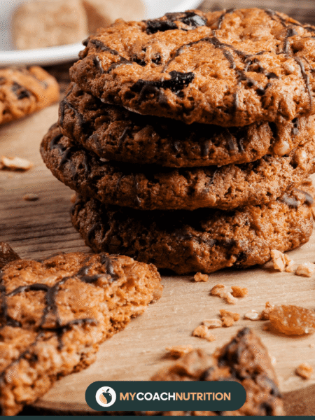 Cookies Healthy à l’Avoine, Yaourt Grec & Pépites de Chocolat