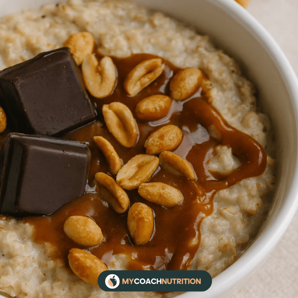 Porridge Façon Snickers