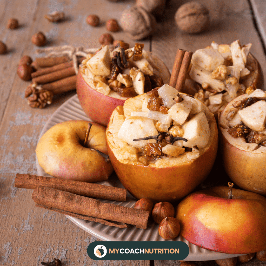 Pommes Farcies au Muesli & Fruits Secs