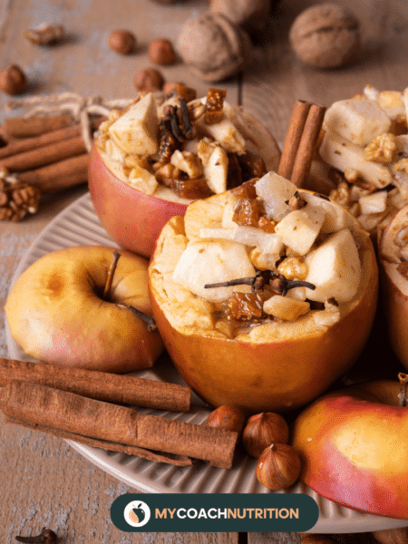 Pommes Farcies au Muesli & Fruits Secs