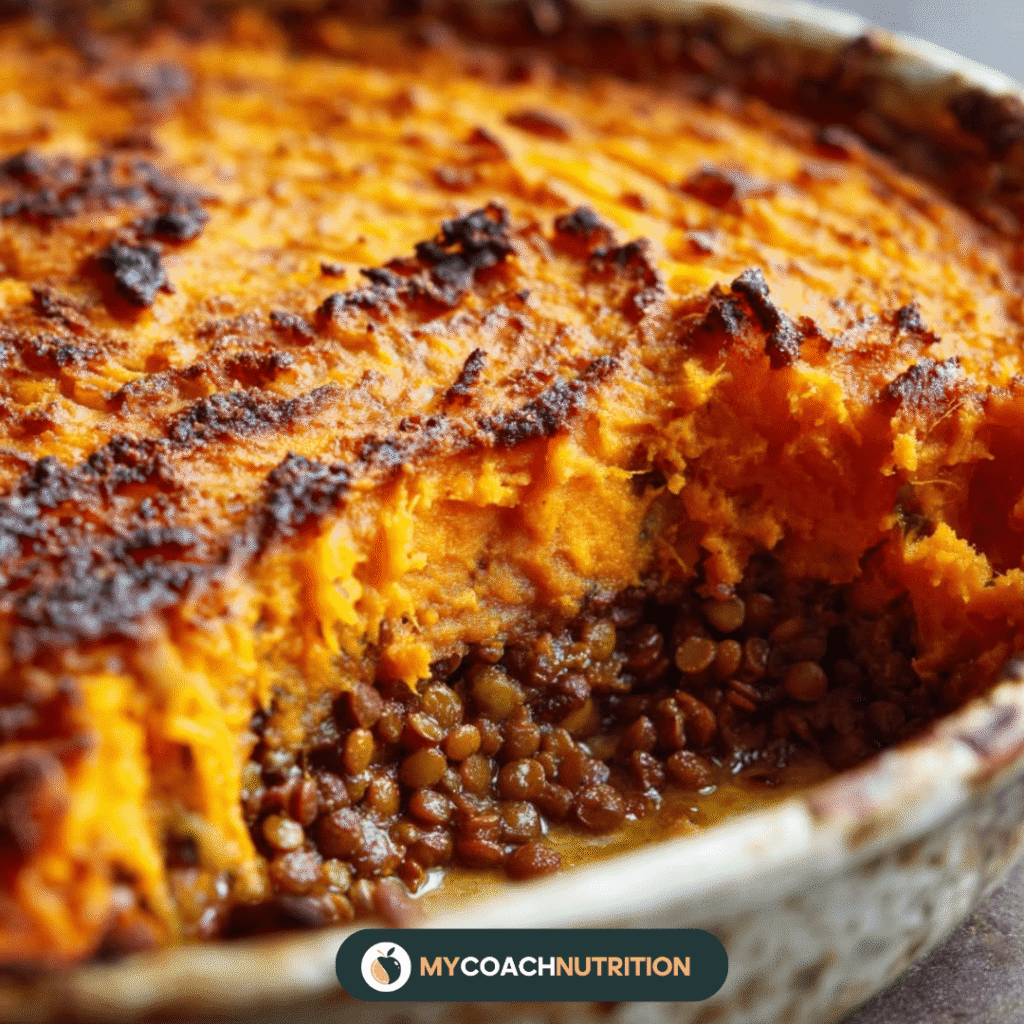 Parmentier Végétarien à la Patate Douce & Lentilles