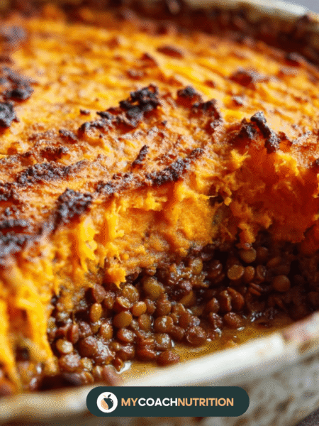 Parmentier Végétarien à la Patate Douce & Lentilles