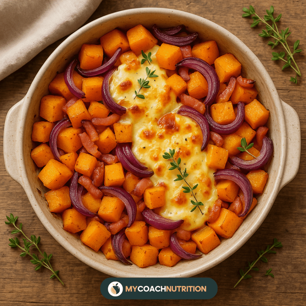 Butterniflette : Tartiflette Légère à la Courge Butternut - IA