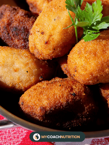 Cromesquis de Risotto à la Truffe et Mozzarella - freepik