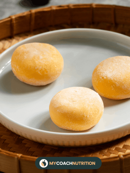 Butter mochi au sésame - freepik