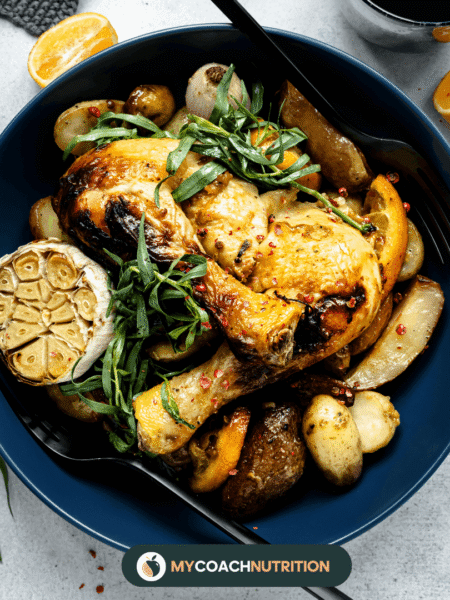 Endives rôties, patate douce et filet de poulet - rawpixel.com