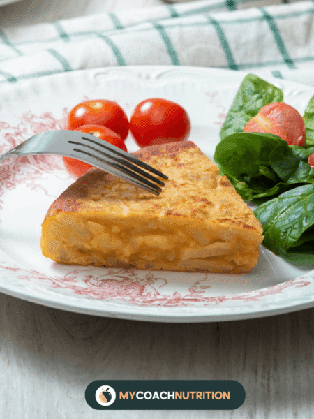 Frittata aux asperges, petits pois & feta - freepik
