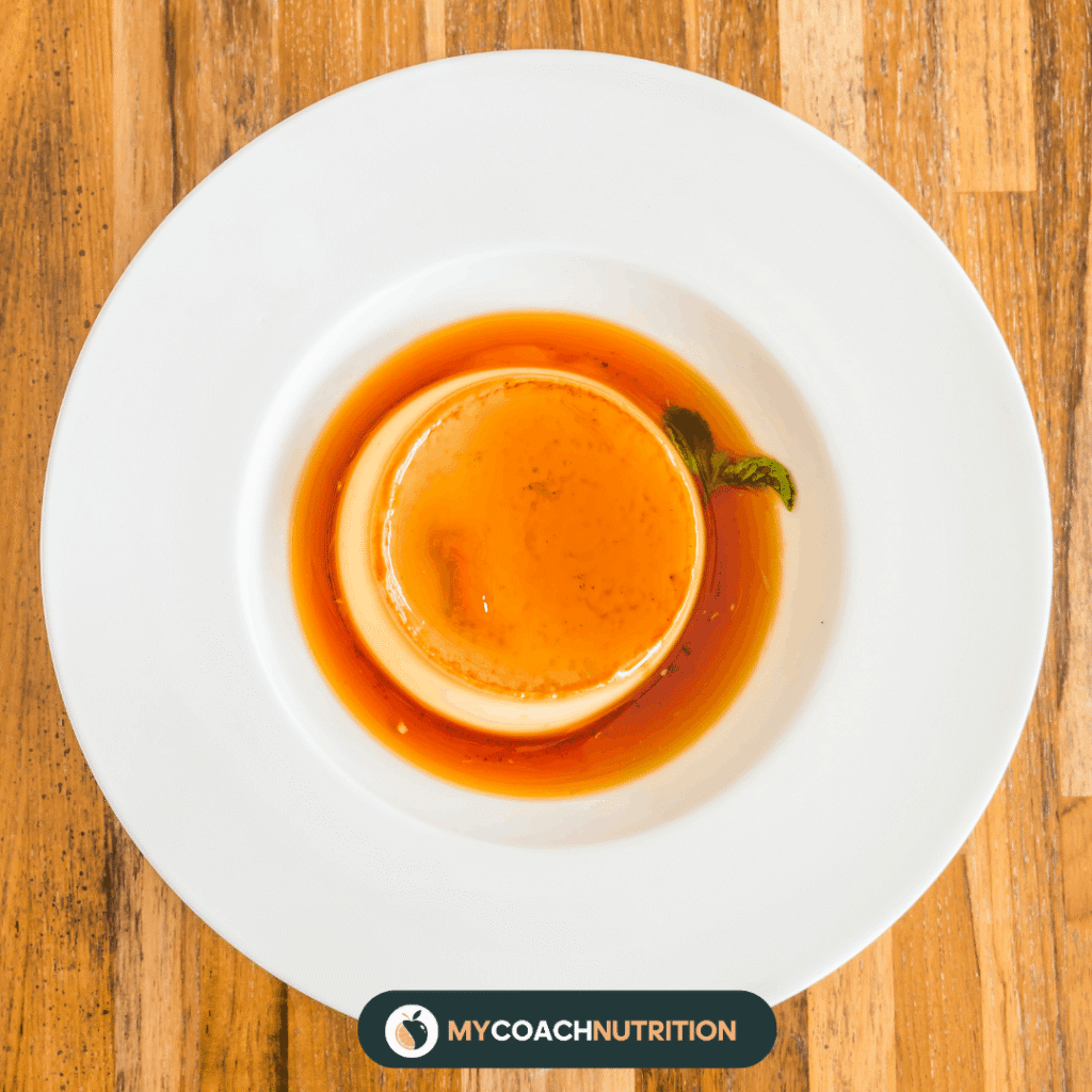 Flan gourmand healthy ultra léger à la vanille - mrsiraphol