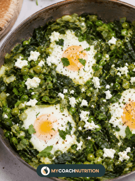 Shakshuka-verte-blettes-feta-healthy - ia