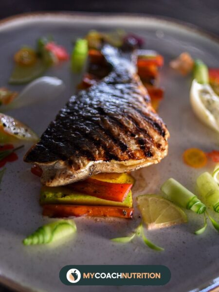 Filet de dorade, ratatouille d’été & basilic frais