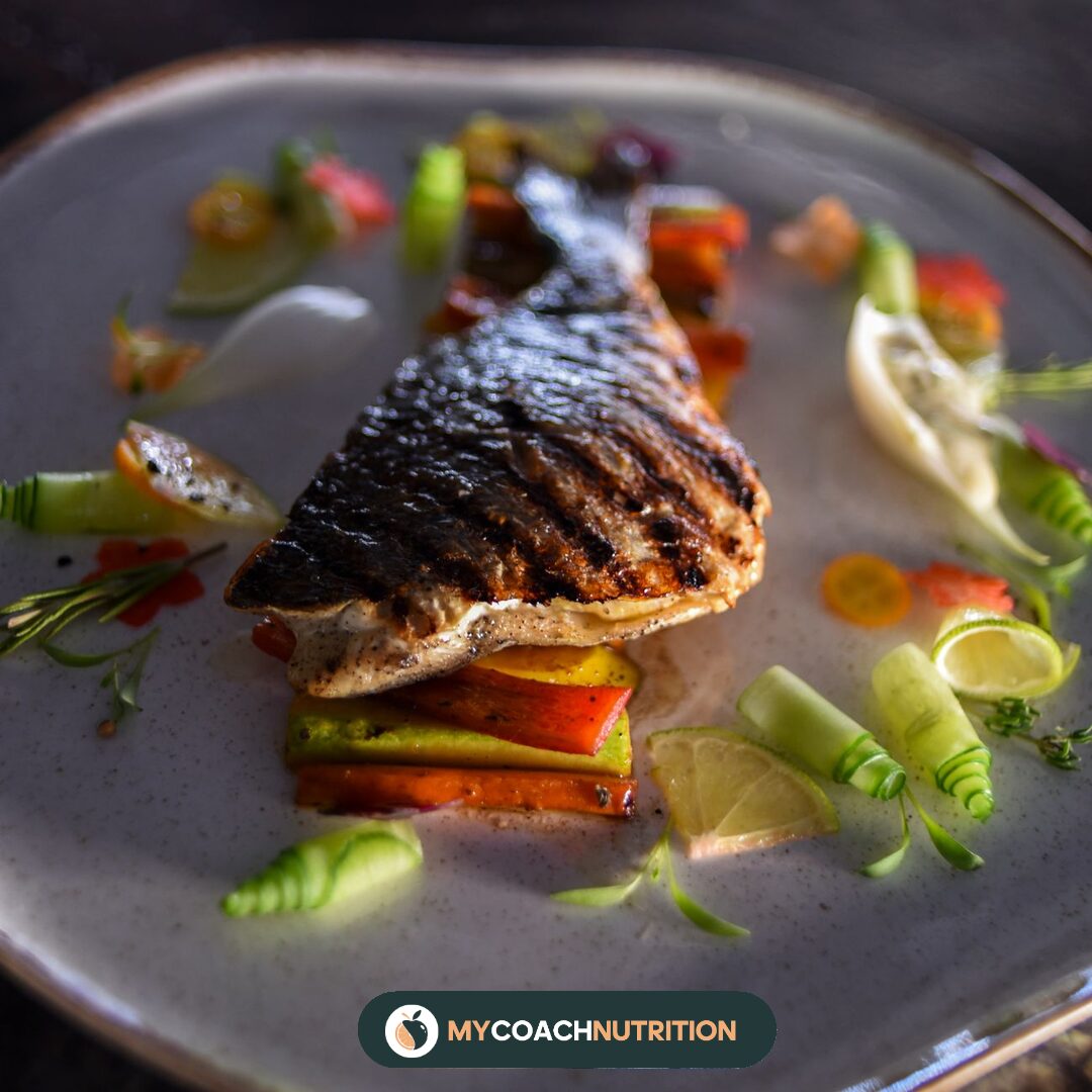 Filet de dorade, ratatouille d’été & basilic frais
